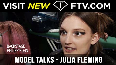 Model Talks With Julia Fleming Milan Fashiontv Youtube