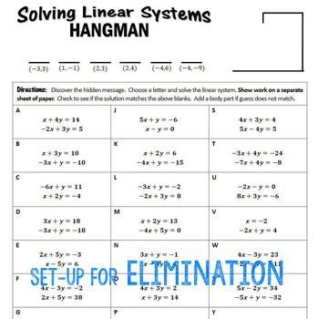 Gina hasn't made any lists. Solving Systems Of Equations Independent Practice Worksheet Answer Key - Tessshebaylo