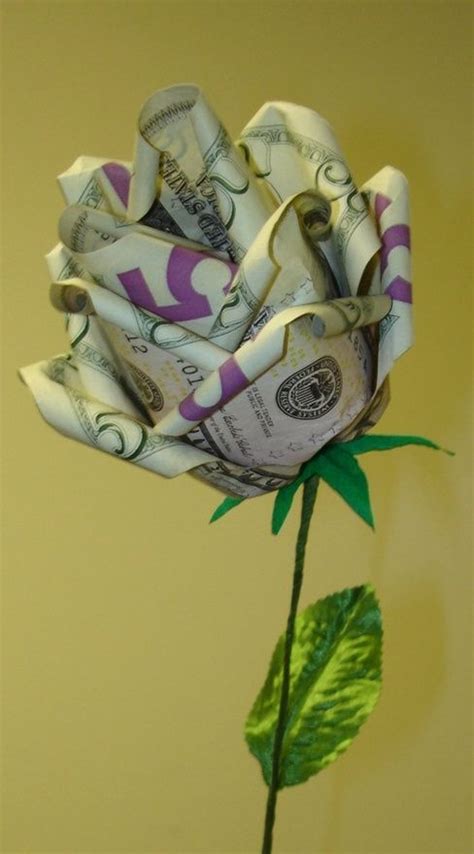 I Really Like It Money Rose Money Origami Origami Money Flowers