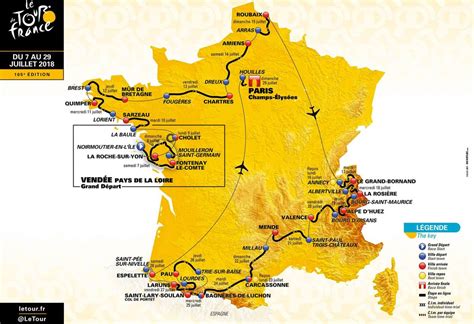 Everything you need to know a grand départ in brittany, a double ascent of mont ventoux, two individual time trials, seven stages for the sprinters, some daredevil. Tour de France 2018 route revealed | Cyclingnews