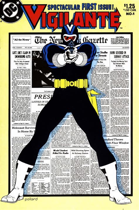 Dc Comics Of The 1980s 1983 The Vigilante By Marv Wolfman And Keith