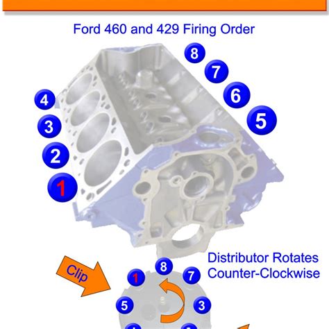 Ford 429 And 460 Firing Order Gtsparkplugs Wiring And Printable