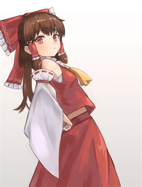 Hakurei Reimu Reimu Hakurei Touhou Image By Maachi 2421788