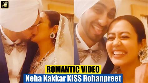 Shy Bride Neha Kakkar Kisses Husband Rohanpreet Romantic Video ️