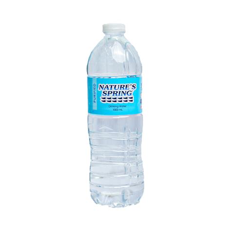 Natures Spring Purified Water 1l