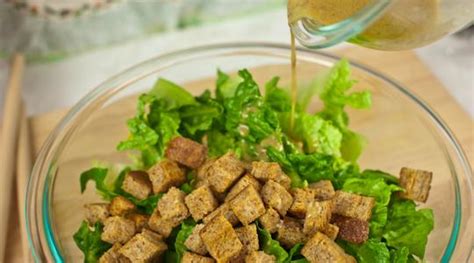 Caesar Salad With Whole Wheat Croutons Recipe From Jessica Seinfeld