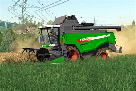 Download The Fendt 6275 L Combine Harvester • Fs19 Mods