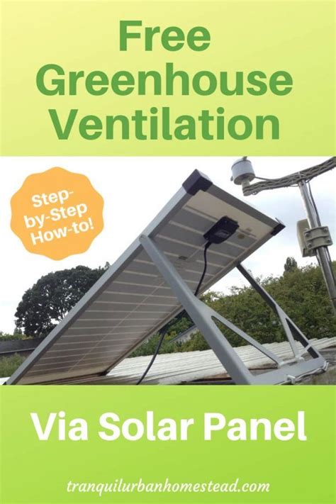 Learn How To Add Fans To Your Greenhouse For Ventilation In The Hot