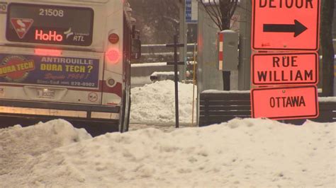 1st Snowstorm Of The Season Closes Montreal Area Schools Montreal