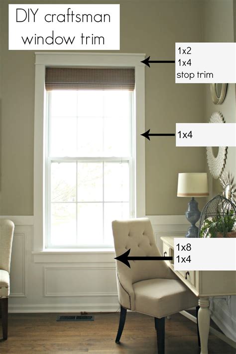 Diy Craftsman Chunky Trim For Large Doorway Thrifty Decor Chick