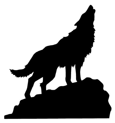 Image Result For Wolf Clipart Wolf Silhouette Animal Silhouette