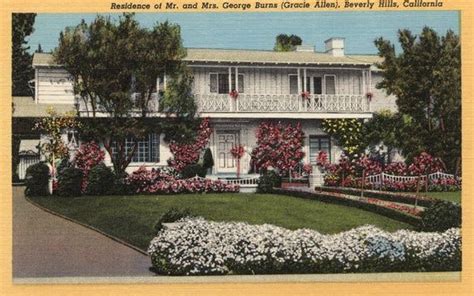 George Burns And Gracie Allens Home 6 Sizes Art Prints Etsy George