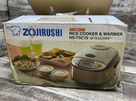 Zojirushi Ns Tsc Micom Rice Cooker And Warmer Cup Ebay