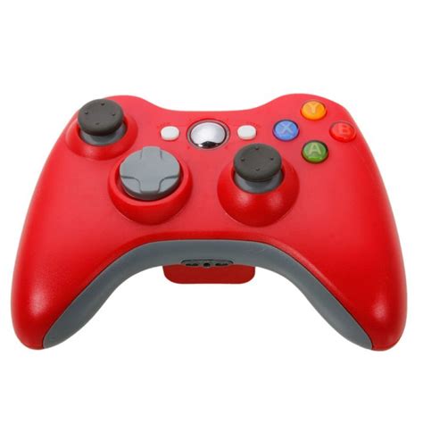 New Wireless Cordless Shock Game Joypad Controller For Xbox 360 Red