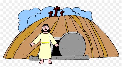 Resurrection Clipart Jesus In The Tomb Clipart Free Transparent Png