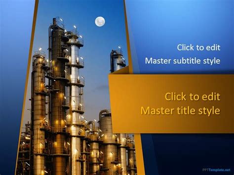 Free Industry Ppt Template Background Powerpoint Plant Background