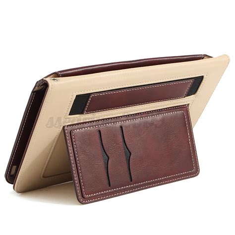 Luxury Slim Leather Tablet Folio Case Cover For Ipad 234