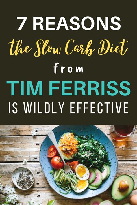 7 Reasons The Slow Carb Diet From Tim Ferriss Is Wildly Effective Slow Carb Diet Slow Carb