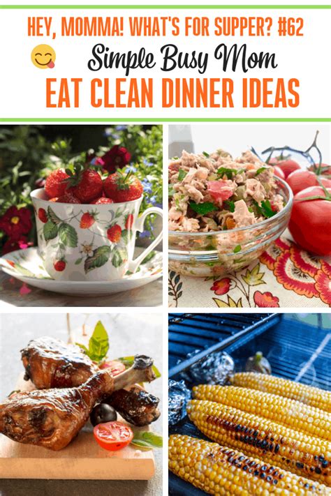 Check spelling or type a new query. What's For Supper #62 Eat Clean Dinner Ideas - Momma Can