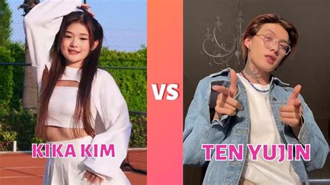 New Kika Kim Vs Ten Yujin 🔥 Tiktok Dance Challenge 🔥 What Trends Do You
