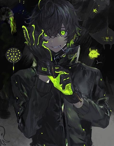 46 Anime Wallpaper Green Boy Rosamond Dianna