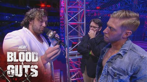 The Aew Champion Kenny Omega And Orange Cassidy Come Face To Face Aew