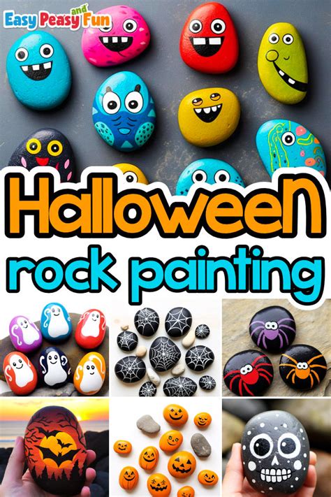 20 Halloween Rock Painting Ideas Easy Peasy And Fun Painting Rocks