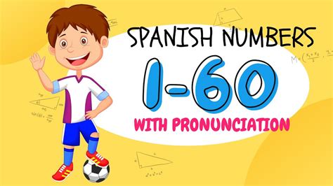 Numbers 1 To 60 In Spanish How To Say Numbers In Spanish 1 60