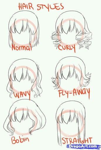 Anime Hair Online Drawing Manga Hair How To Draw Hair