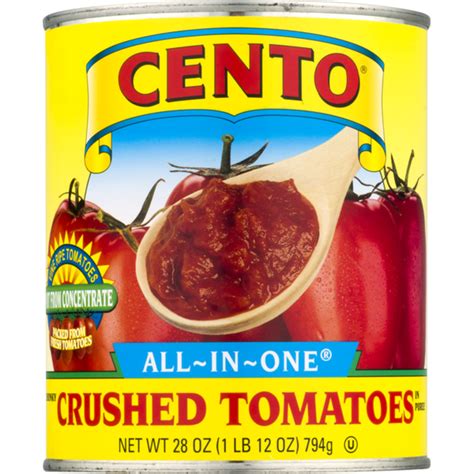 Cento All In One Crushed Tomatoes Oz Instacart