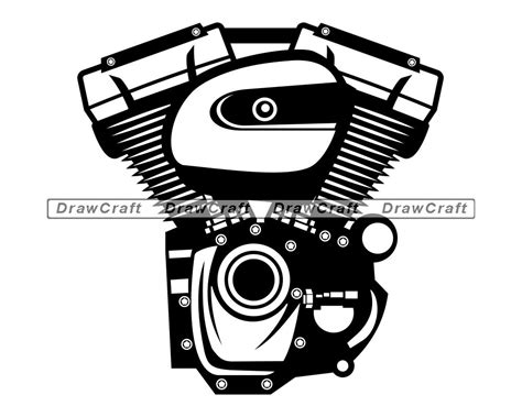 Motorcycle Engine Svg Motorcycle Svg Biking Svg Motorcycle Etsy