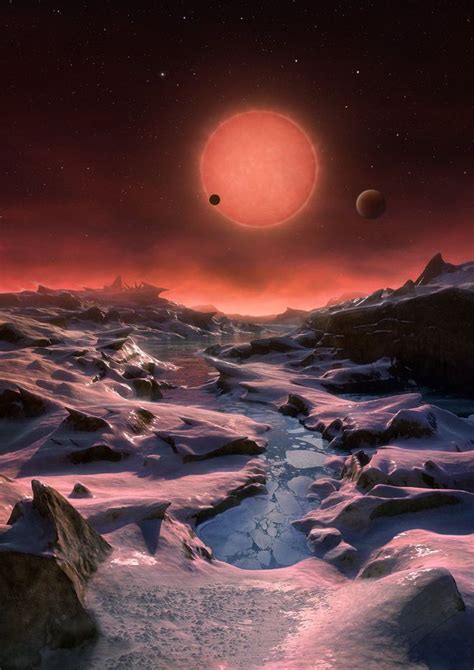 Trappist 1 Planet Surface View Another Artists Impression Of The