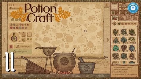 Oil Map Unveiled Potion Craft Medieval Alchemy Sim Part 11 Youtube