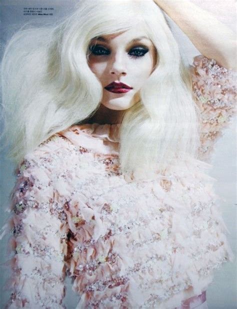 Jessica Stam You Are So Cool White Blonde Trendy Hair Color Blonde