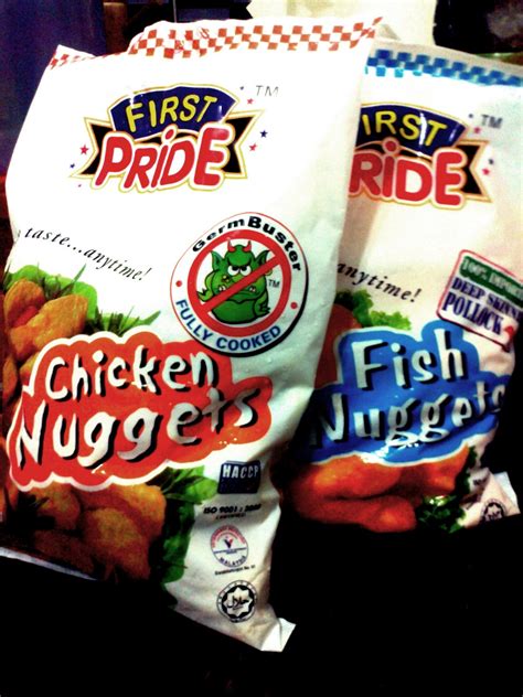 And nuggets are no exception. aLw!z b3 my baby: Nugget Ayam dan Ikan First Pride