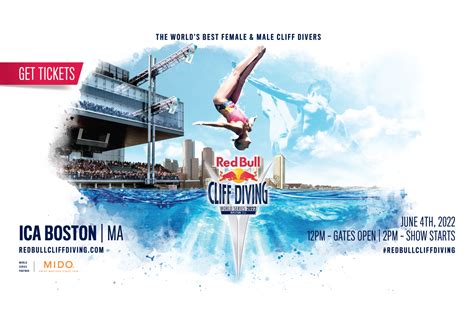 Boston Seaport Red Bull Cliff Diving