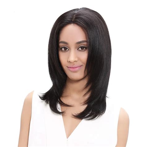 Debut Brazilian Lace Front Human Hair Wigs Cheap Silky Straight Natural