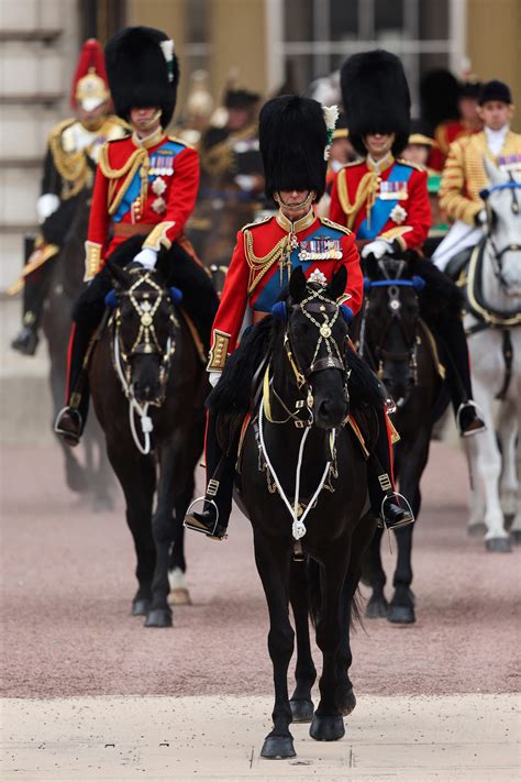 King Charles Has First Trooping The Colour Parade As Monarch