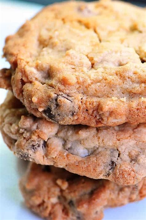 Chocolate Chip Peanut Butter Oatmeal Cookies Recipe Add A Pinch