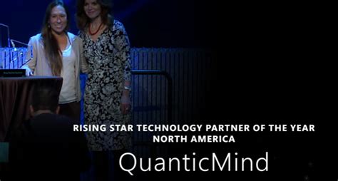Quanticmind Wins Bings Rising Star Technology Partner Award At