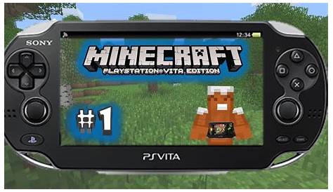 Minecraft PS Vita Let's Play #1 | First Time For...Everything - YouTube