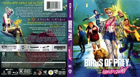 birds of prey and the fantabulous emancipation of one harley quinn 2020 4k uhd blu ray cover