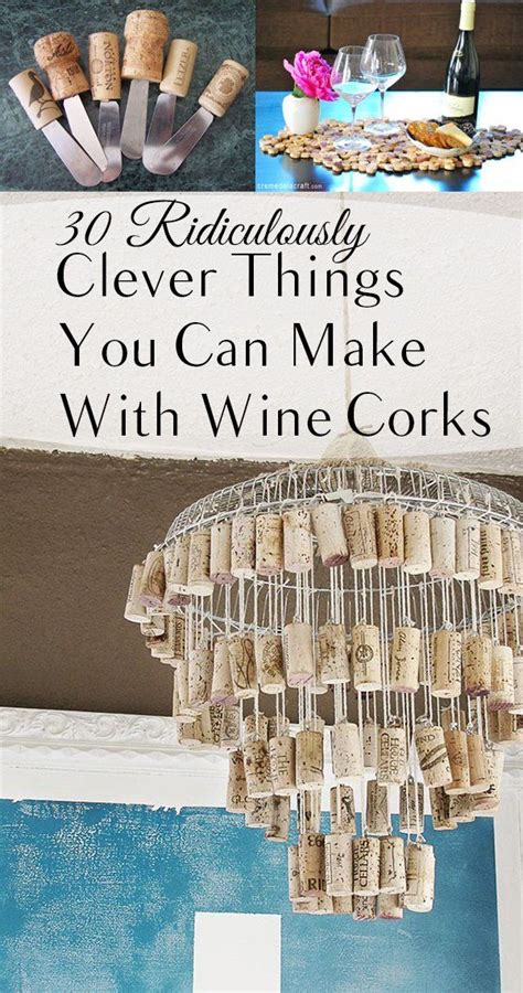 30 Ridiculously Clever Things You Can Make With Wine Corks Cork