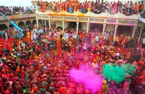 Holi Celebrations In Mathura Vrindavan Barsana And Nandgaon