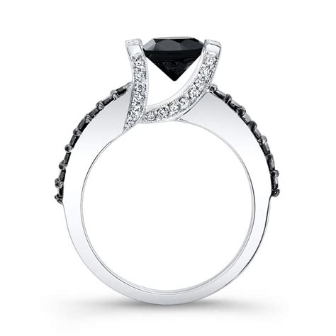 Vintage Pave Black Diamond Ring Barkevs