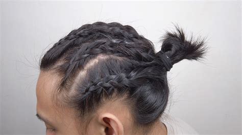 Use a two strand twist if your hair is 1 inch (2.5 cm) or shorter, as creating a dutch braid is difficult with shorter hair. 4 Ways to Braid Short Hair for Men - wikiHow