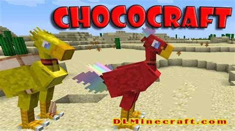 Chococraft Mod With Forge For Minecraft 1122 1112 1102 1710