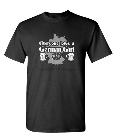 german girl everyone loves unisex cotton t shirt tee shirt aliexpress