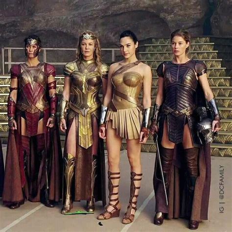 The Amazonian Warriors Wonder Woman Women Gal Gadot
