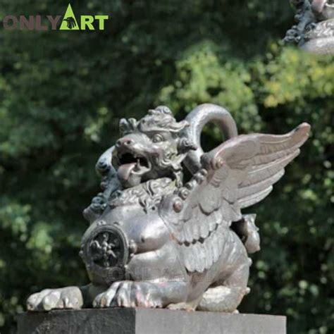 What Does A Winged Lion Symbolize Onlyart Sculpture Coltd